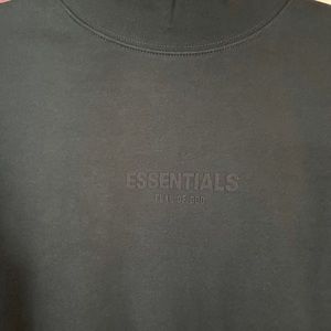 Essentials Fear of God, off-black crew neck